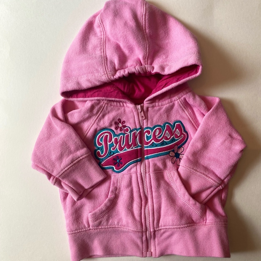 Princess Hoodie Vest - 3 months